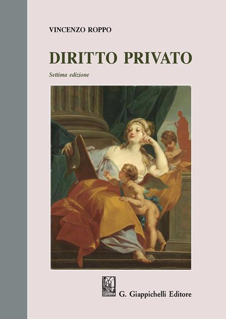 Diritto privato - Vincenzo Roppo - copertina