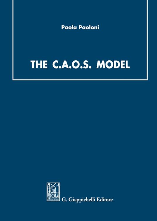 The C.A.O.S model - Paola Paoloni - copertina