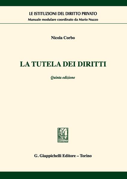 La tutela dei diritti - Nicola Corbo - copertina