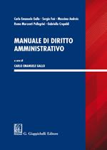 Manuale di diritto amministrativo