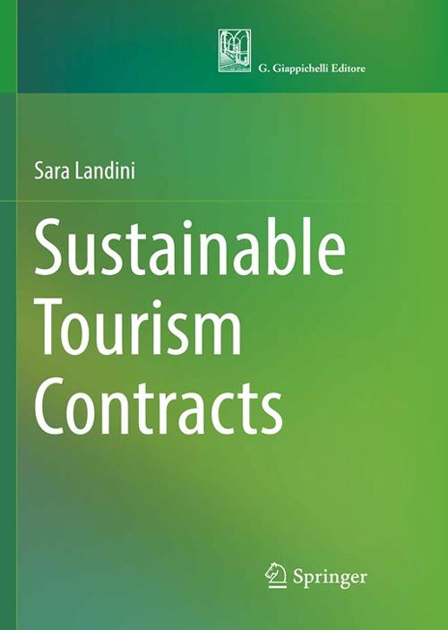 Sustainable tourism contracts - Sara Landini - copertina