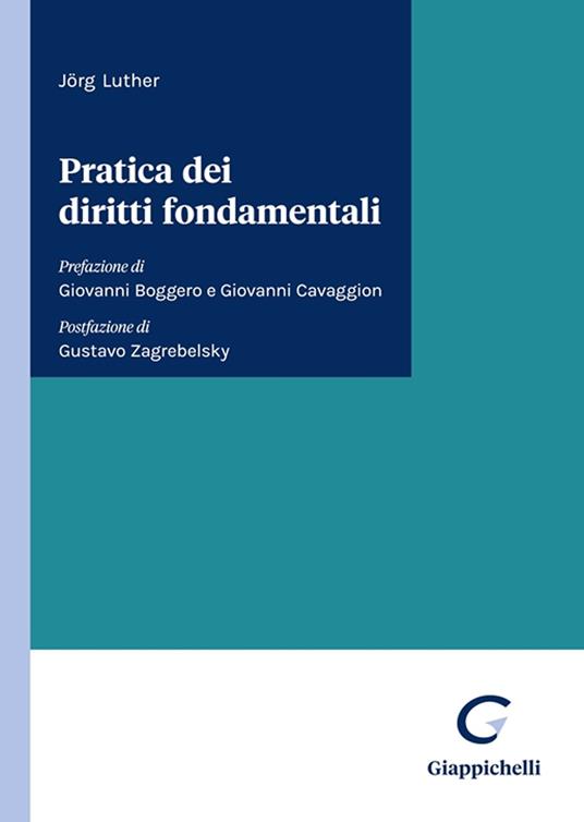Pratica dei diritti fondamentali - Jörg Luther - copertina