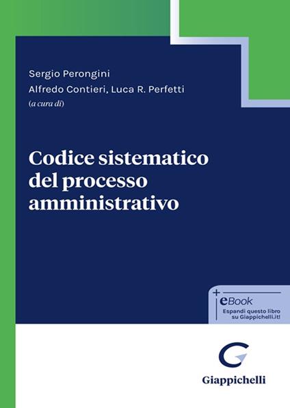 Codice sistematico del processo amministrativo - copertina