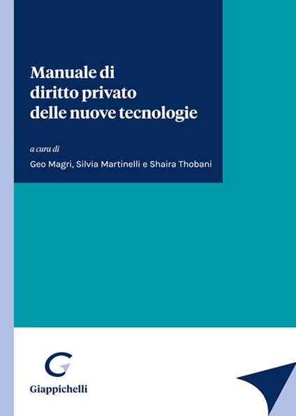 Manuale di diritto privato delle nuove tecnologie - copertina