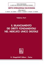 Il bilanciamento dei diritti fondamentali nel mercato unico digitale