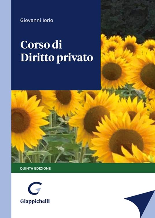 Corso di diritto privato - Giovanni Iorio - copertina