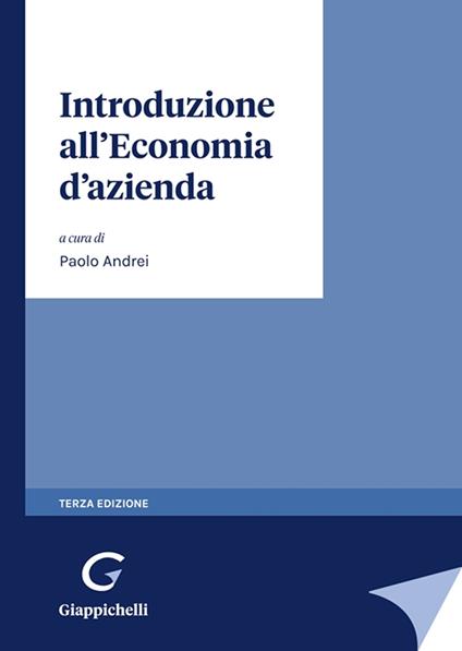 Introduzione all'economia d'azienda - copertina