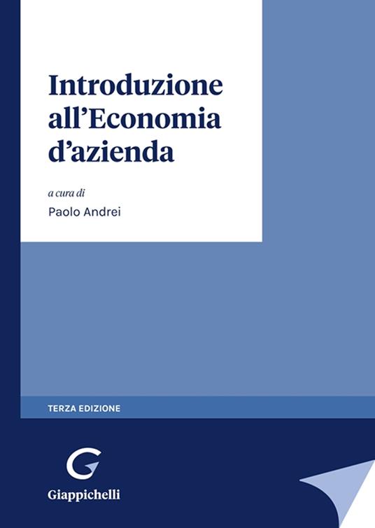 Introduzione all'economia d'azienda - copertina