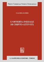 L'offerta iniziale di cripto-attività