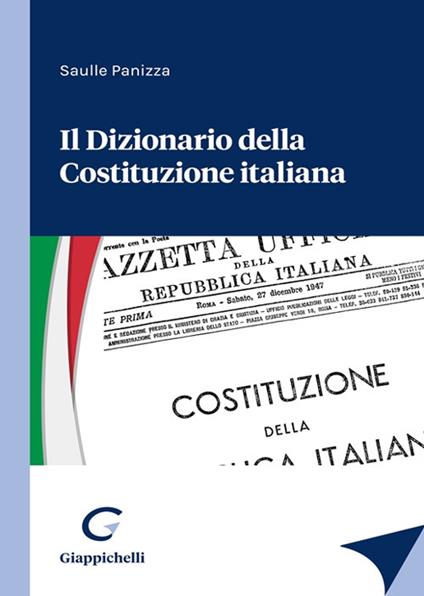Il dizionario della Costituzione italiana - Saulle Panizza - copertina