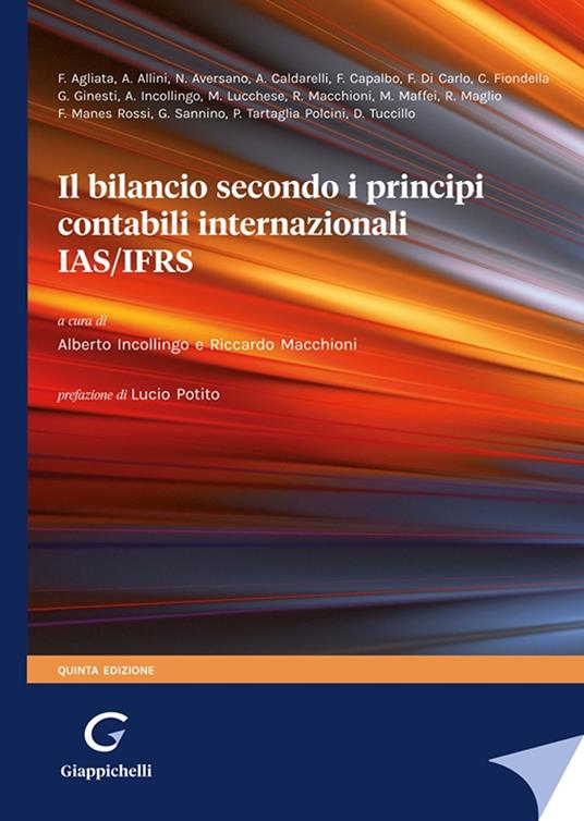 Il bilancio secondo i principi contabili internazionali IAS/IFRS - copertina