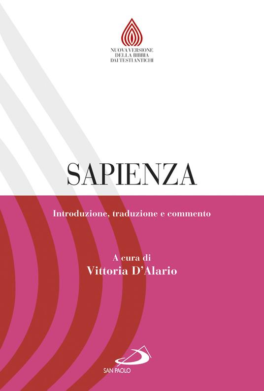 Sapienza. Introduzione, traduzione e commento - copertina