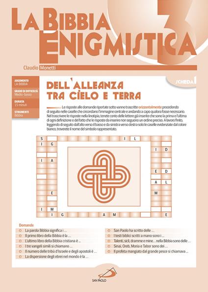 La Bibbia enigmistica. Vol. 3 - Claudio Monetti - copertina
