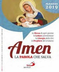 Amen. La parola che salva. Maggio 2019 (2019) - copertina