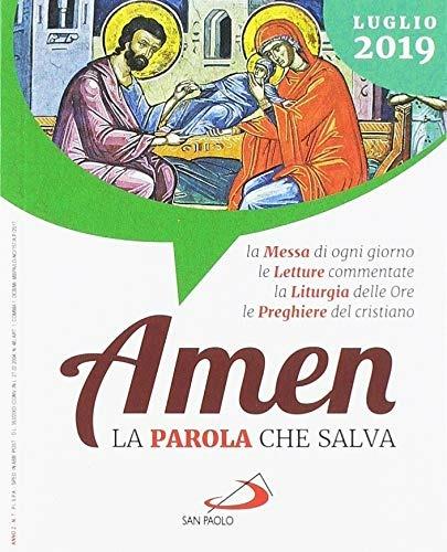 Amen. La parola che salva (2019) - copertina