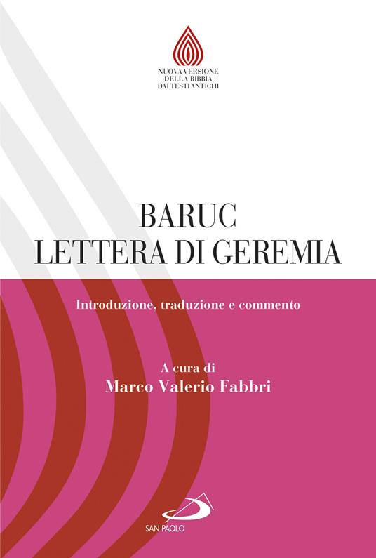 Baruc e Lettera di Geremia. Introduzione, traduzione e commento - copertina