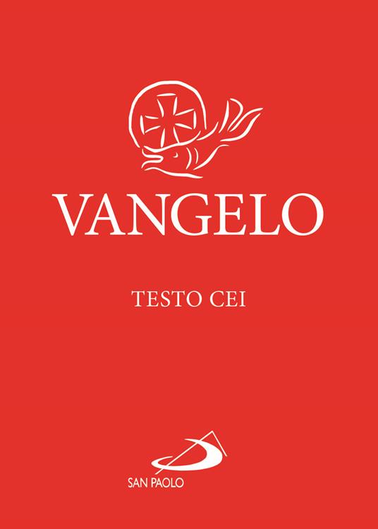 Vangelo. Testo CEI. Rosso. Ediz. plastificata - copertina