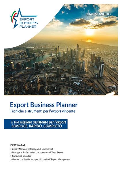 Export business planner. Tecniche e strumenti per l'export vincente - Gianni Miglio - copertina
