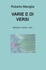 Varie e di versi