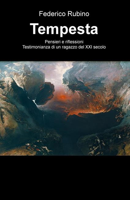 Tempesta. Pensieri e riflessioni - Federico Rubino - copertina