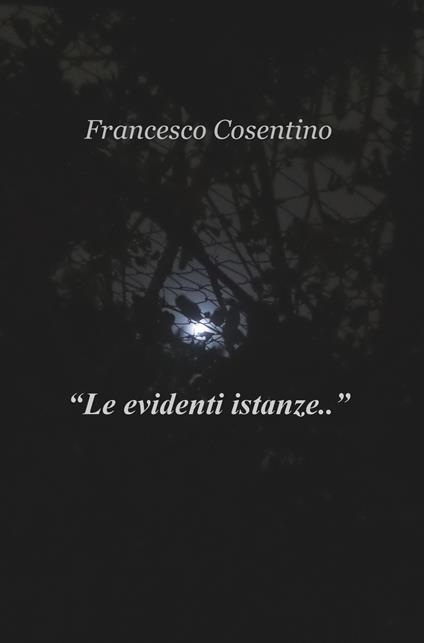 «Le evidenti istanze...» - Francesco Cosentino - copertina