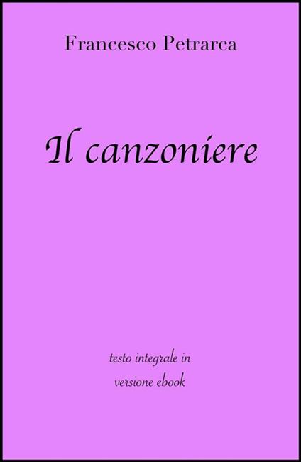 Il canzoniere - Francesco Petrarca - ebook