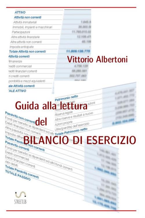 Guida alla lettura del bilancio di esercizio - Vittorio Albertoni - copertina