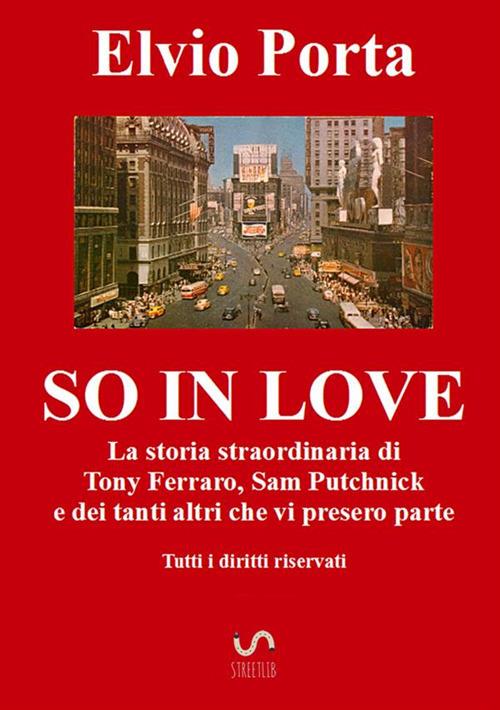 So in love - Elvio Porta - copertina