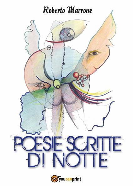 Poesie scritte di notte - Roberto Marrone - copertina