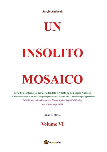 Un insolito mosaico. Vol. 6 - Sergio Andreoli - copertina