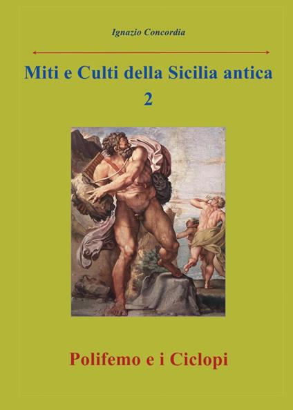 Polifemo e i ciclopi - Ignazio Concordia - copertina