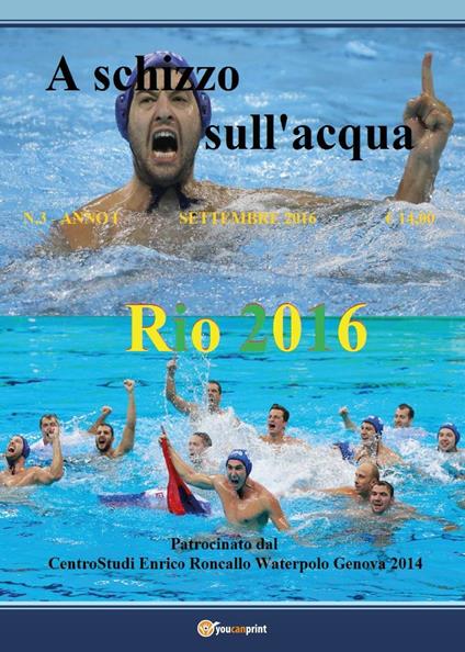 A schizzo sull'acqua (2016). Vol. 3 - Enrico Roncallo - copertina