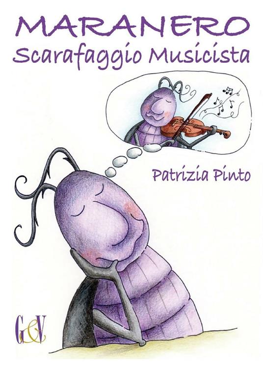 Maranero scarafaggio musicista - Patrizia Pinto - copertina