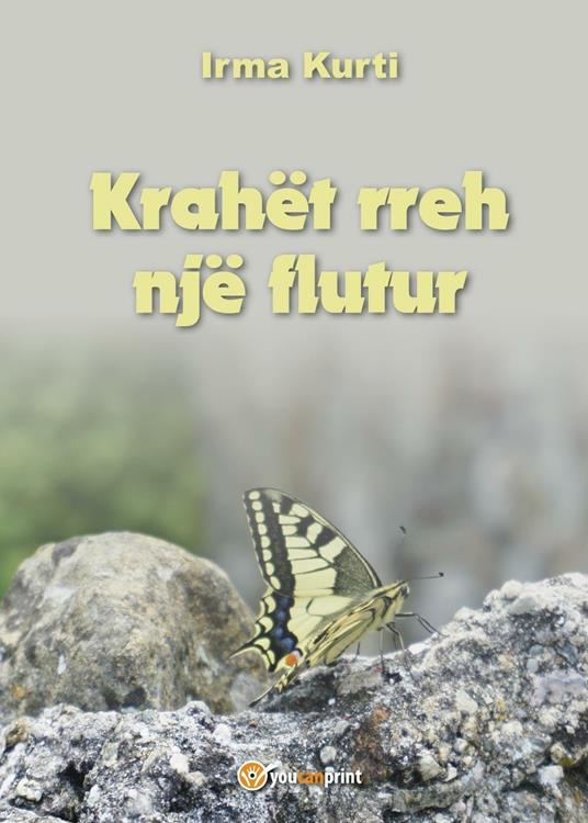 Krahët rreh një flutur - Irma Kurti - copertina