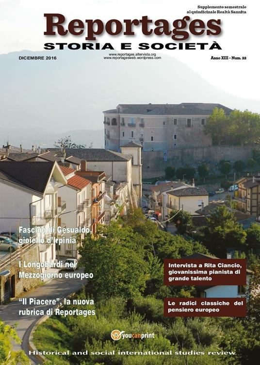 Reportages. Storia e società. Vol. 22 - Lucia Gangale - copertina