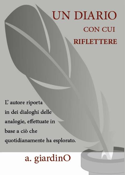 Un diario con cui riflettere - Antonio Giardino - copertina