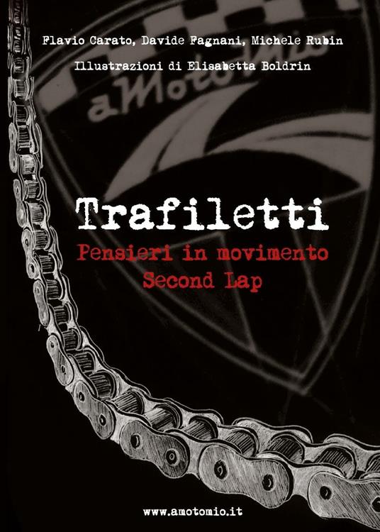 Trafiletti. Pensieri in movimento. Second lap - Amotomio - copertina