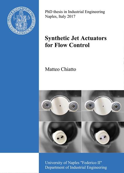 Synthetic Jet Actuators for Flow Control - Matteo Chiatto - copertina