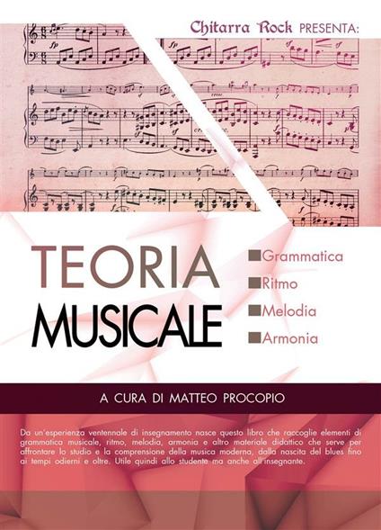 Teoria musicale - Matteo Procopio - ebook