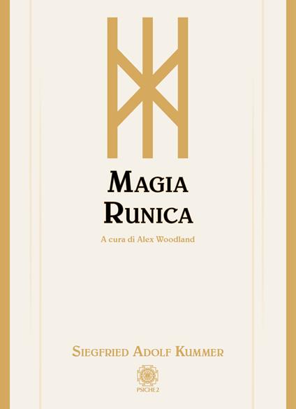 Magia runica - Siegfried Adolf Kummer - copertina