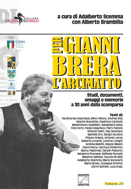 Per Gianni Brera, l'arcimatto. Studi, documenti, omaggi e memorie a 30 anni dalla scomparsa - copertina