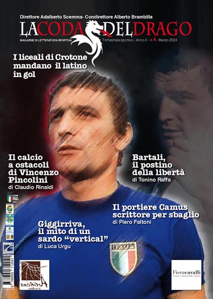 La coda del drago. Magazine di letteratura sportiva. Vol. 4 - copertina