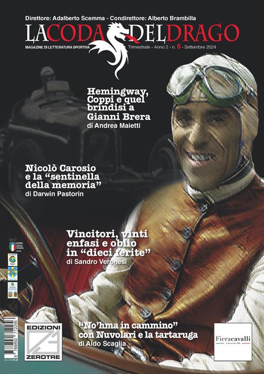 La coda del drago. Magazine di letteratura sportiva. Nuova ediz.. Vol. 6 - copertina