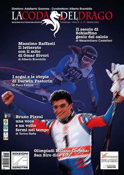 La coda del drago. Magazine di Letteratura sportiva. Vol. 9 - copertina
