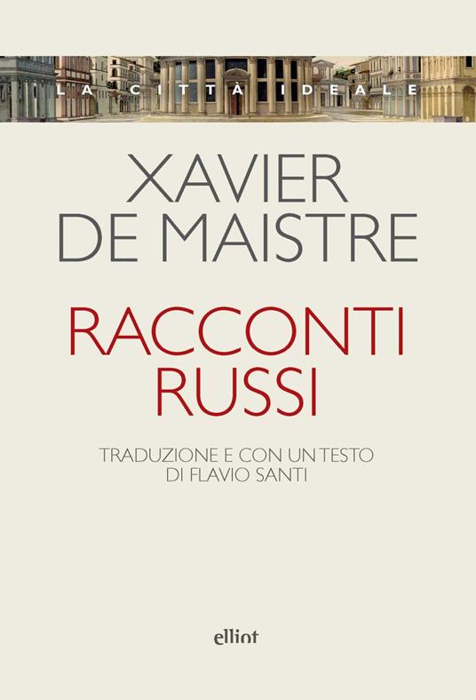 Racconti russi - Xavier de Maistre - copertina