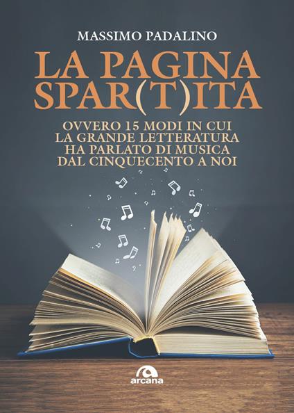 La pagina spar(t)ita ovvero 15 modi in cui la grande letteratura ha parlato di musica dal Cinquecento a noi - Massimo Padalino - copertina