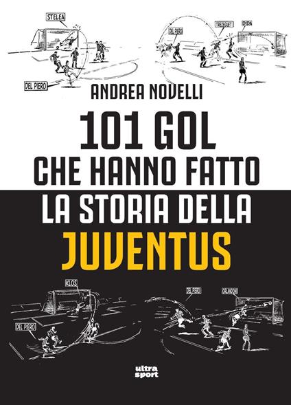 101 gol che hanno fatto la storia della Juventus - Andrea Novelli - copertina