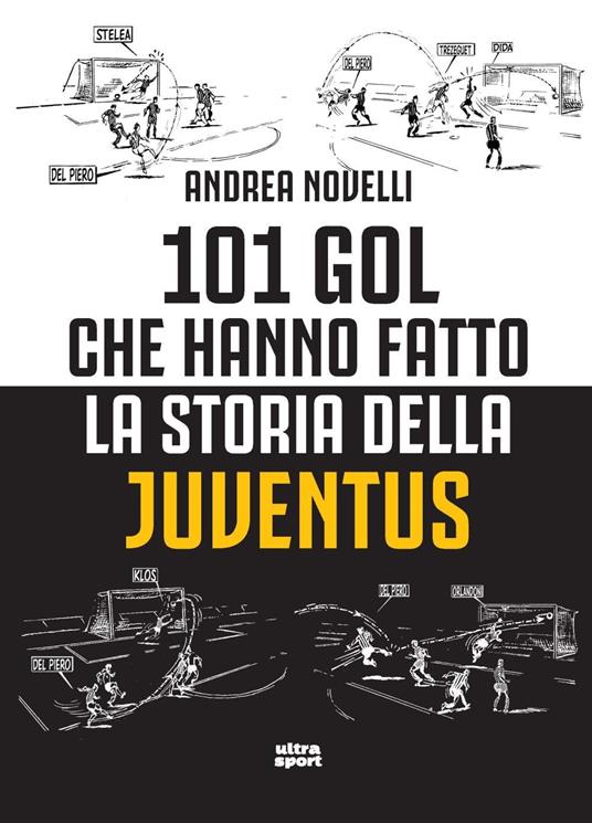 101 gol che hanno fatto la storia della Juventus - Andrea Novelli - copertina