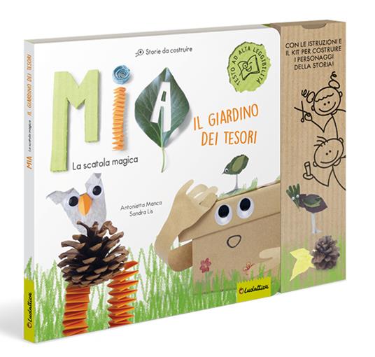 Mia e il giardino dei tesori. Le storie da costruire. Ediz. illustrata - Antonietta Manca - copertina