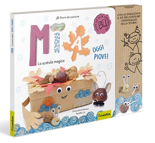 Mia. Oggi piove! Le storie da costruire - copertina